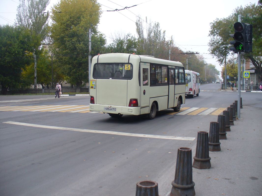 Ростовская область, Hyundai County SWB C08 (РЗГА) № Т 686 АМ 761