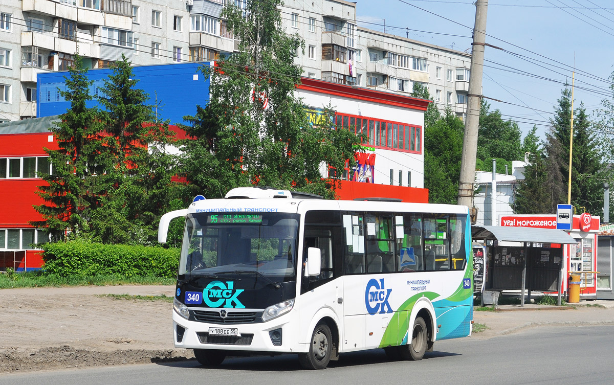 Omsk region, PAZ-320435-04 "Vector Next" # 340