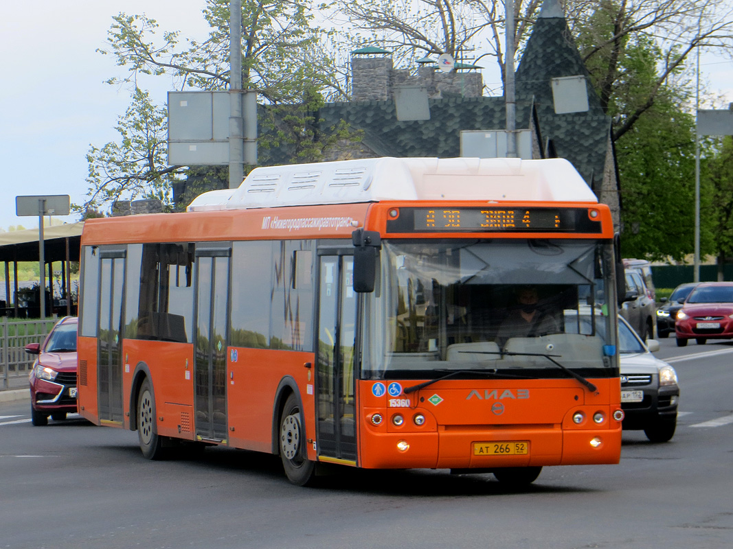 Нижегородская область, ЛиАЗ-5292.67 (CNG) № 15360