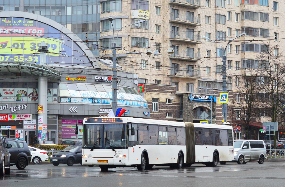 Санкт-Петербург, ЛиАЗ-6213.20 № 2202