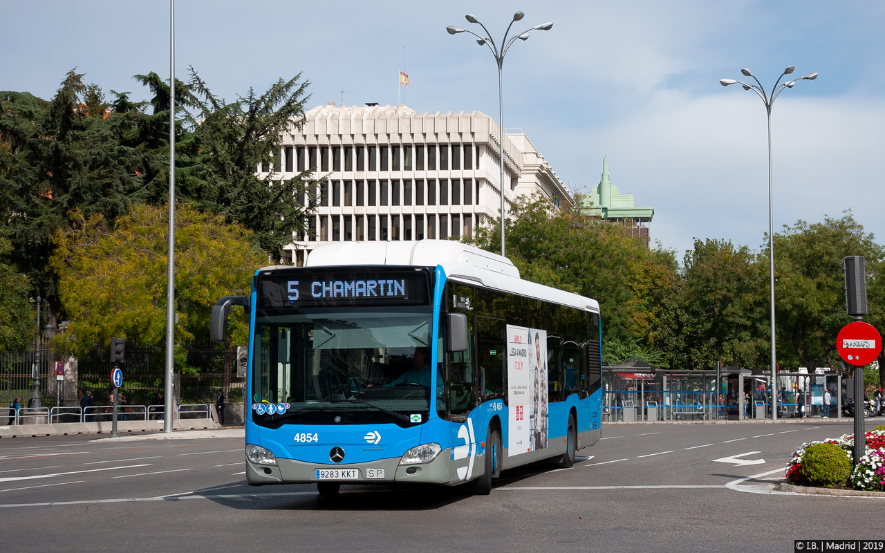 Spanien, Mercedes-Benz Citaro C2 NGT Nr. 4854