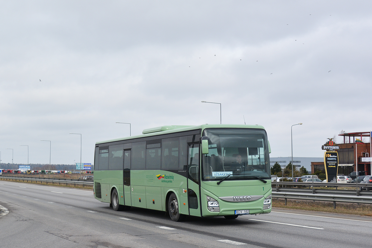 Литва, IVECO Crossway LINE 12M № 1