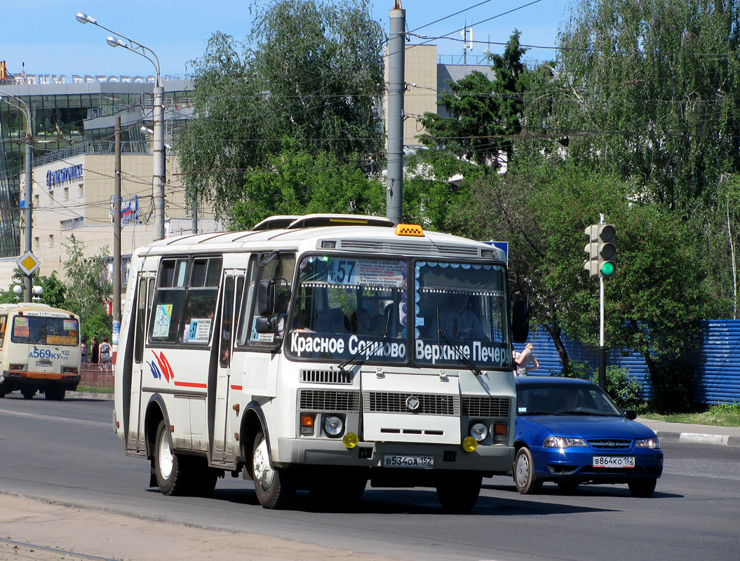 Ніжагародская вобласць, ПАЗ-32054 № В 534 ОА 152