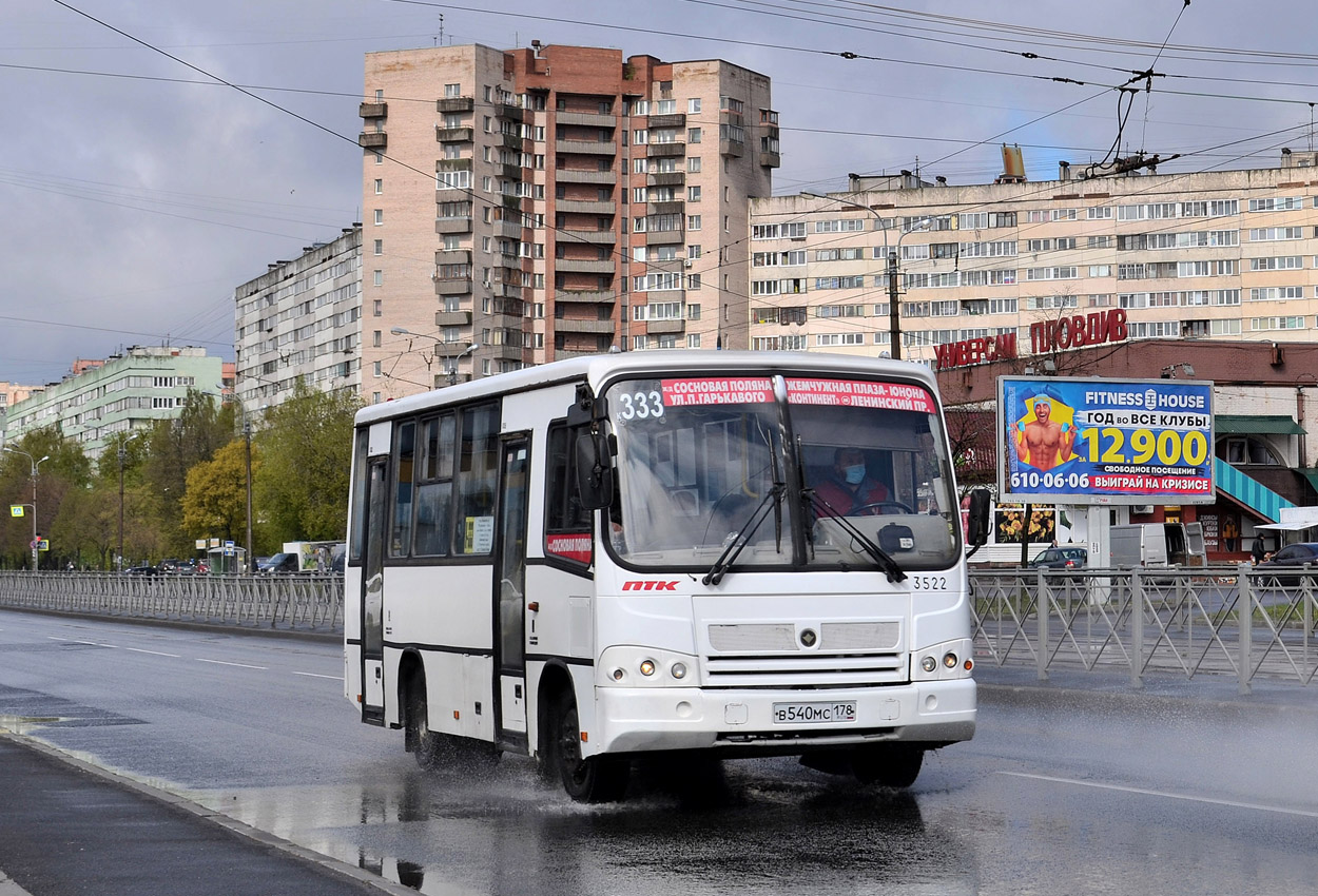 Санкт-Петербург, ПАЗ-320402-05 № n522