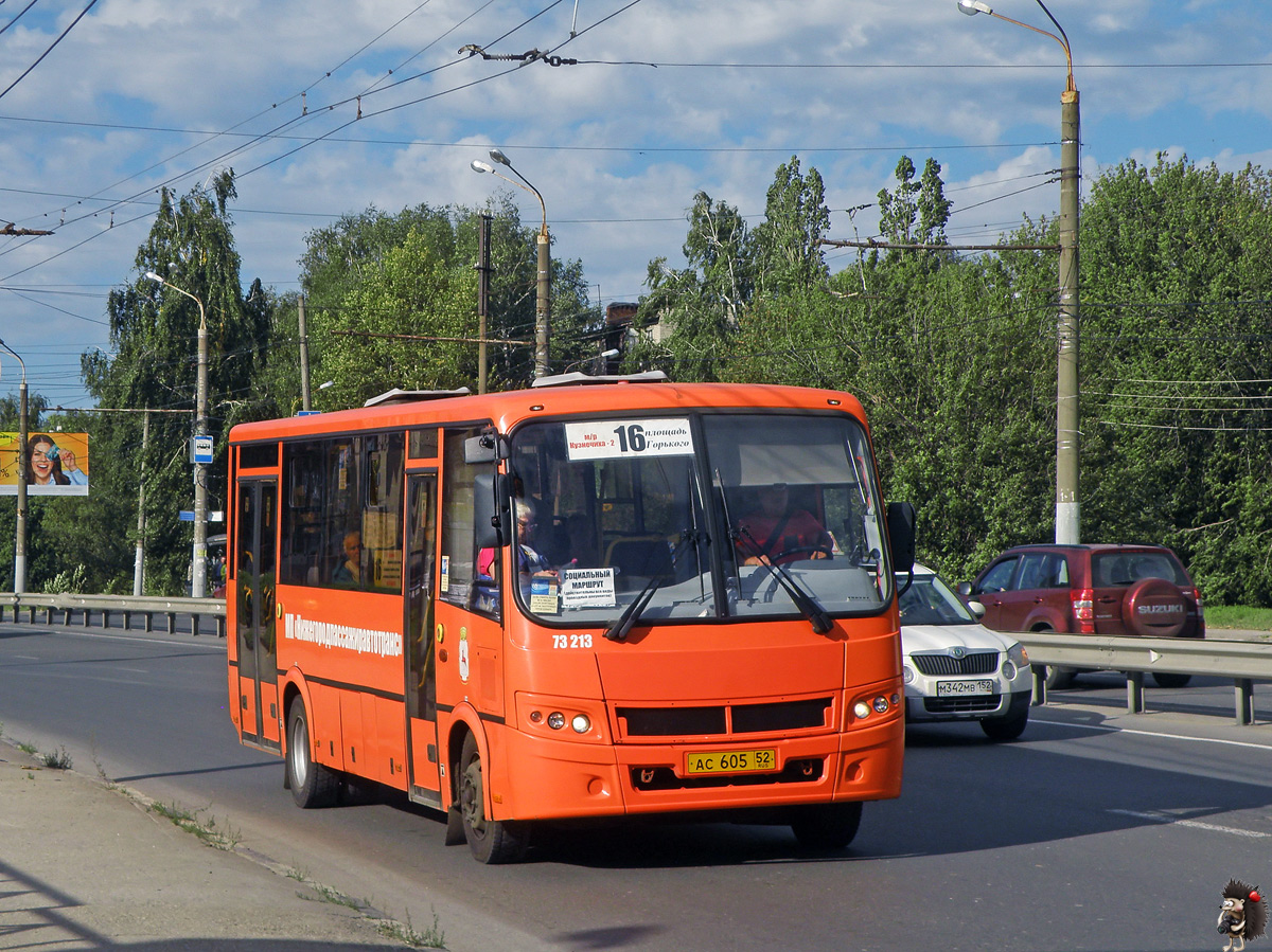 Нижегородская область, ПАЗ-320414-05 "Вектор" (1-2) № 73213