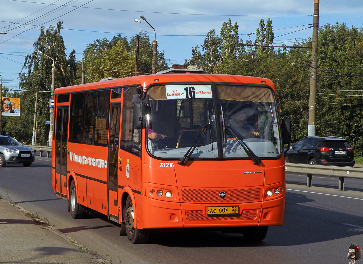 Нижегородская область, ПАЗ-320414-05 "Вектор" (1-2) № 73216