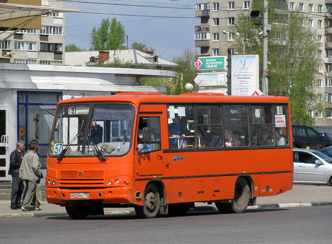 Нижегородская область, ПАЗ-320402-05 № М 220 МН 152