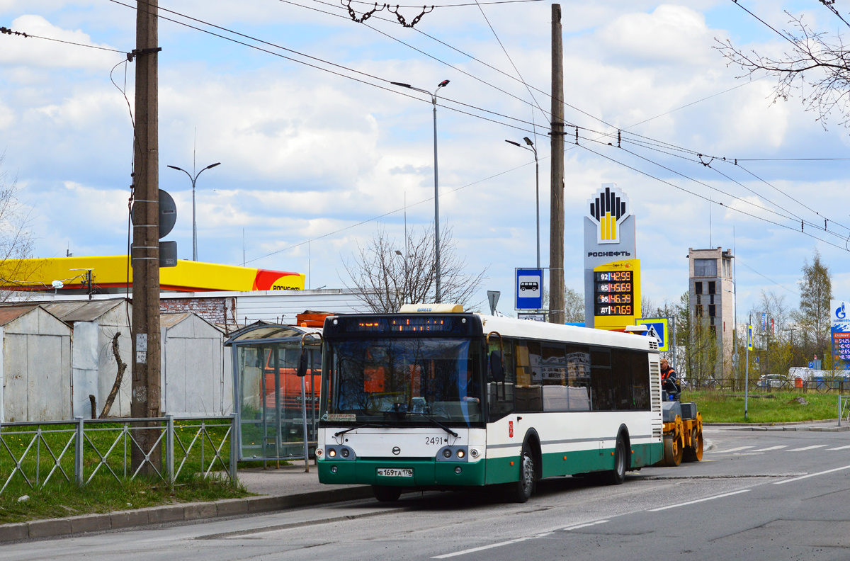 Санкт-Петербург, ЛиАЗ-5292.60 № 2491