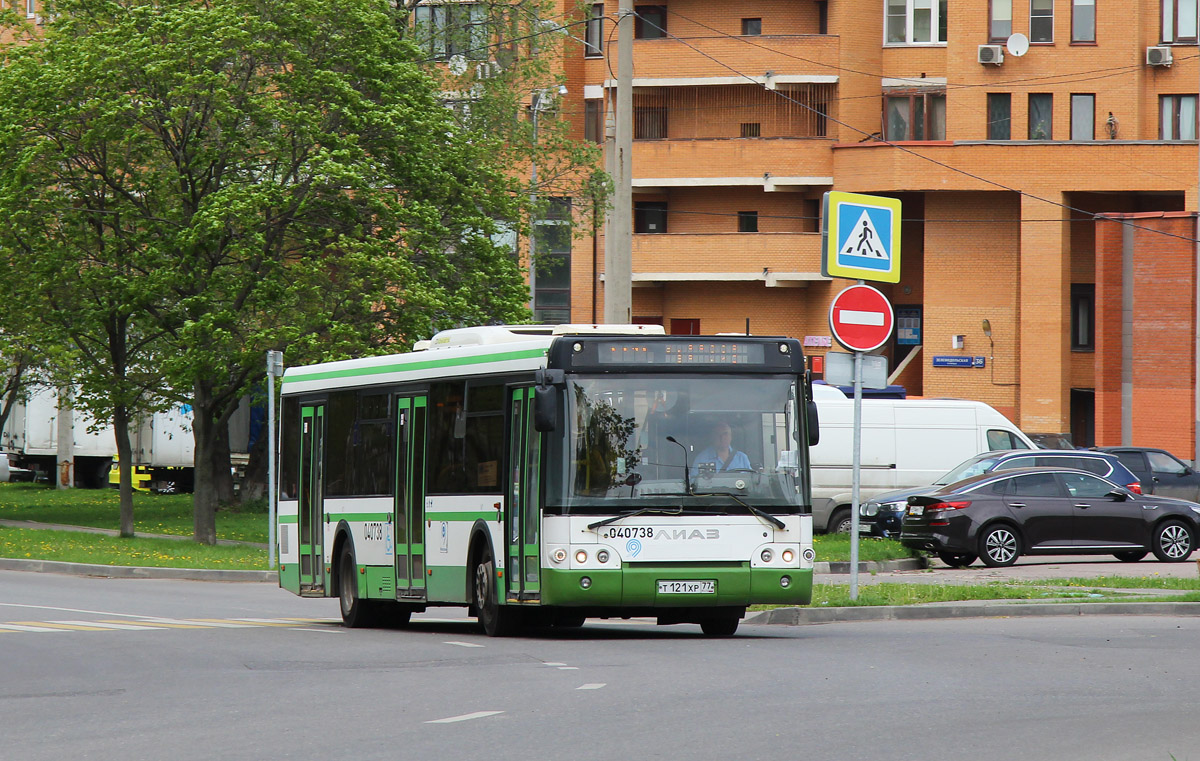 Москва, ЛиАЗ-5292.22 (2-2-2) № 040738