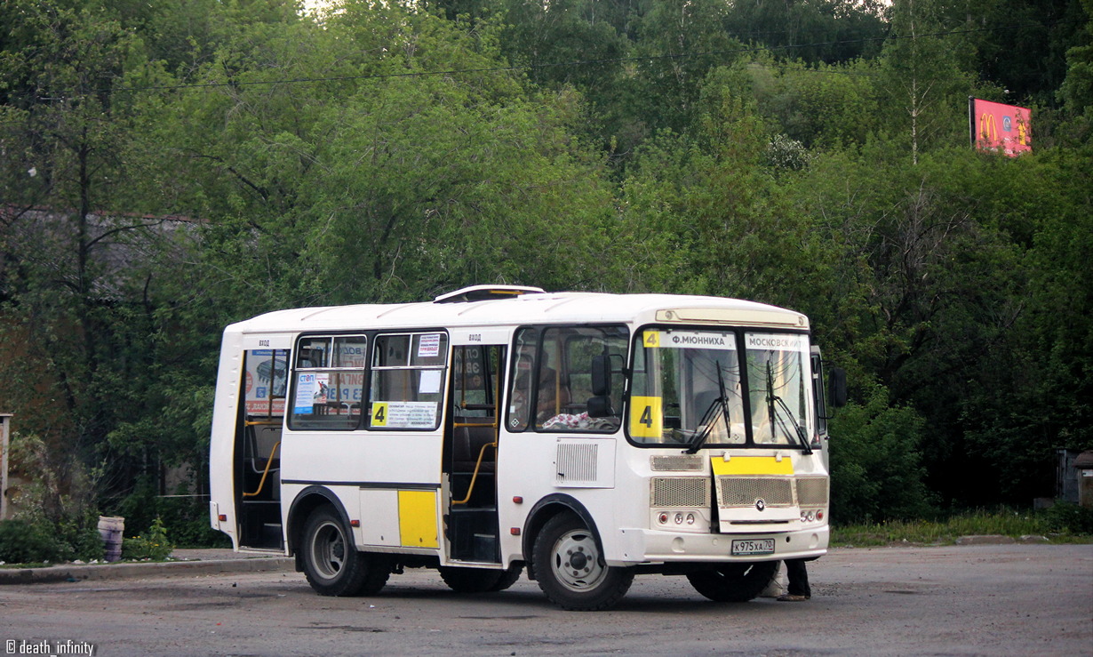 Томская область, ПАЗ-32054 № К 975 ХА 70