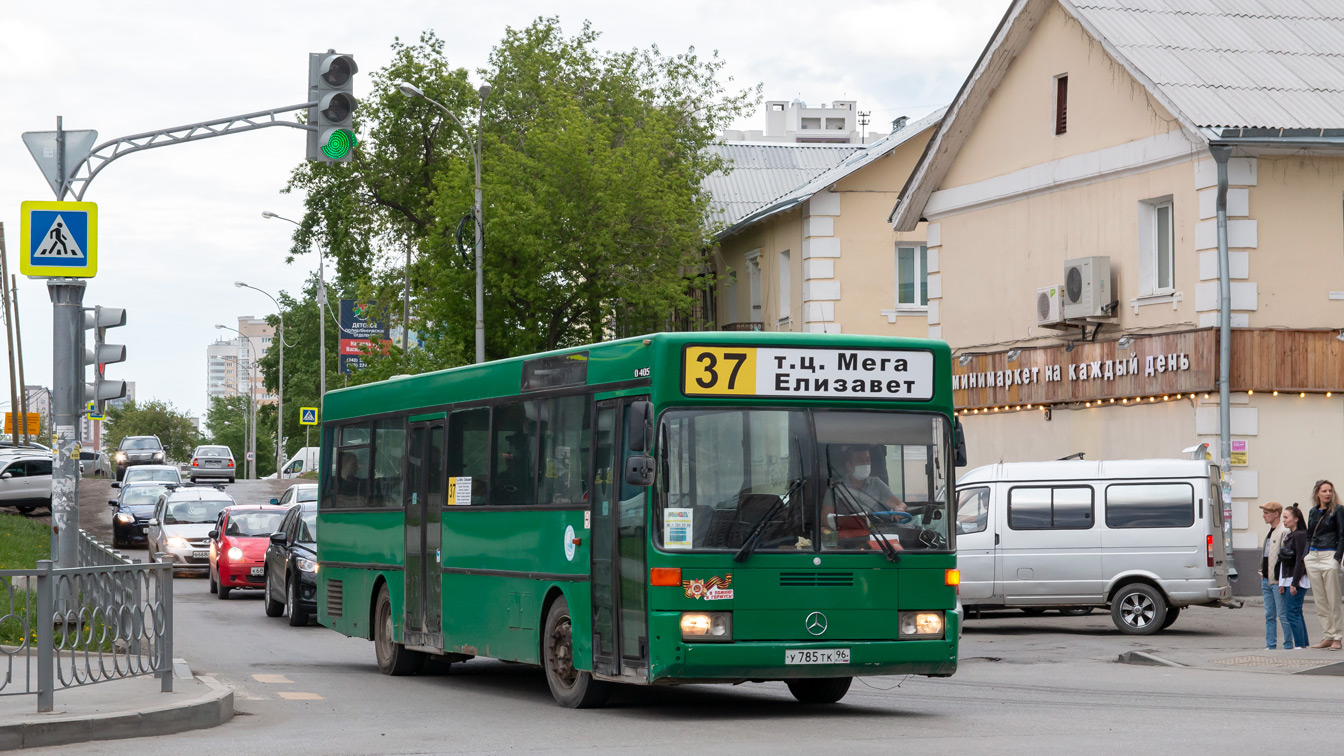 Свердловская область, Mercedes-Benz O405 № У 785 ТК 96