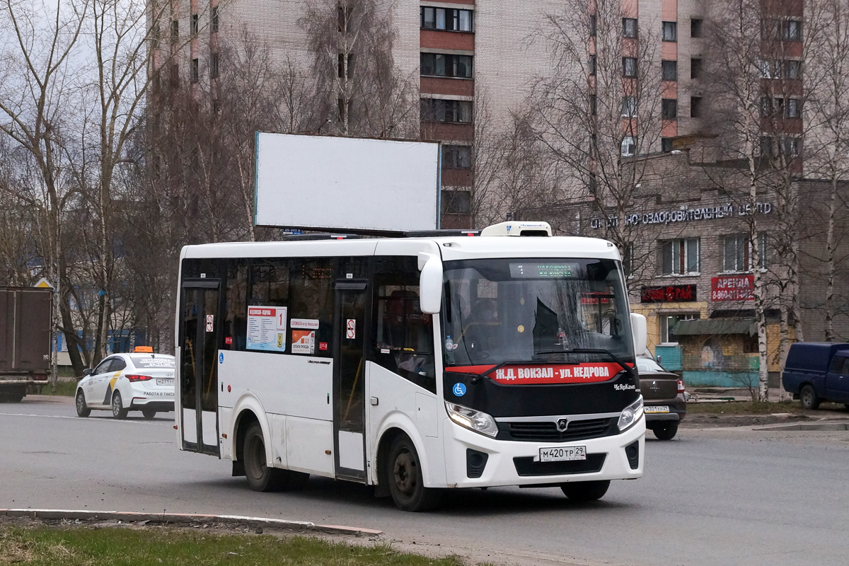 Архангельская область, ПАЗ-320435-04 "Vector Next" № М 420 ТР 29