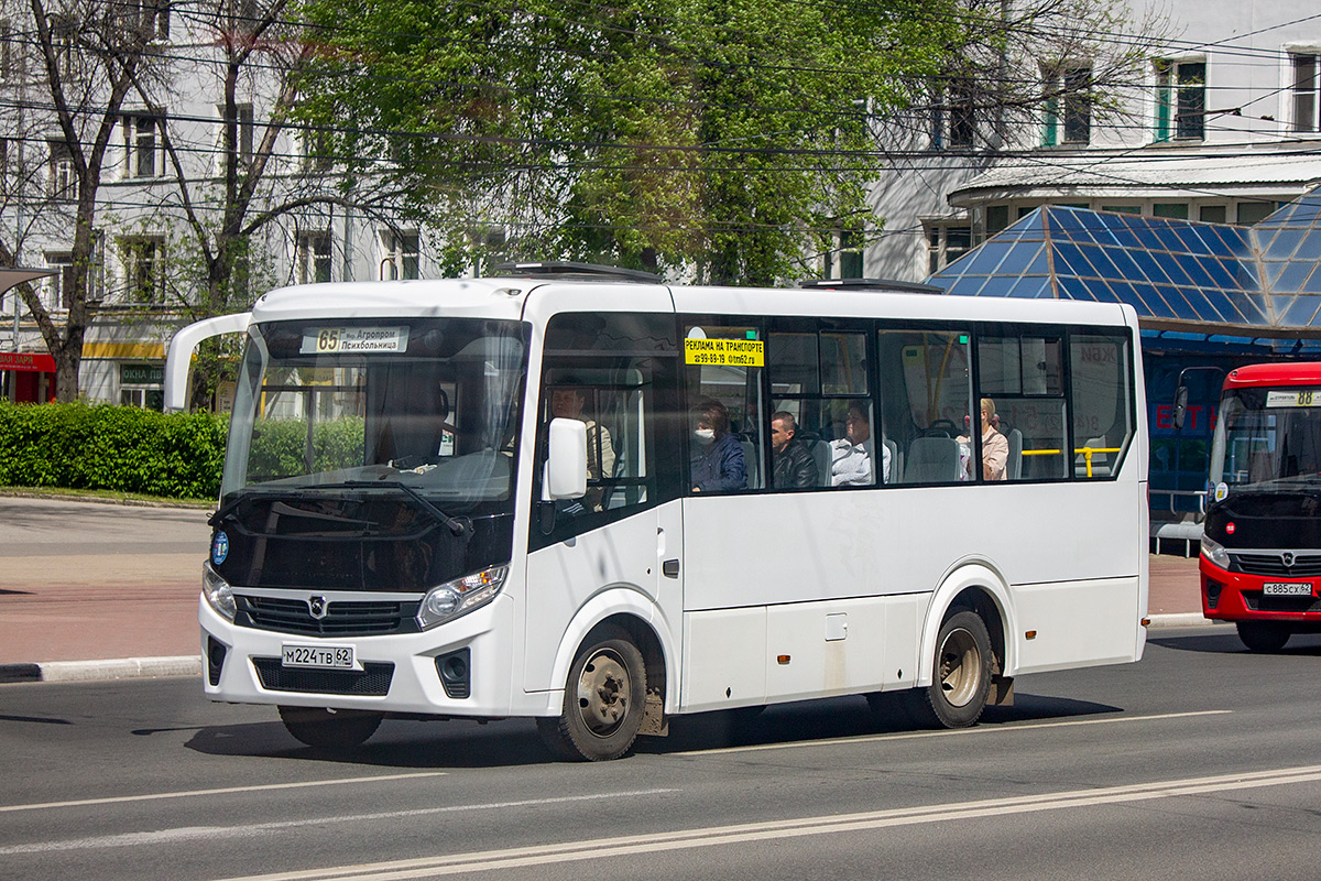 Рязанская область, ПАЗ-320435-04 "Vector Next" № М 224 ТВ 62