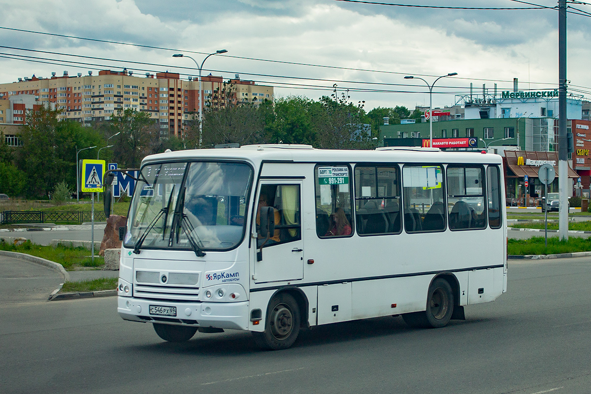 Рязанская область, ПАЗ-320302-11 № С 546 РХ 69