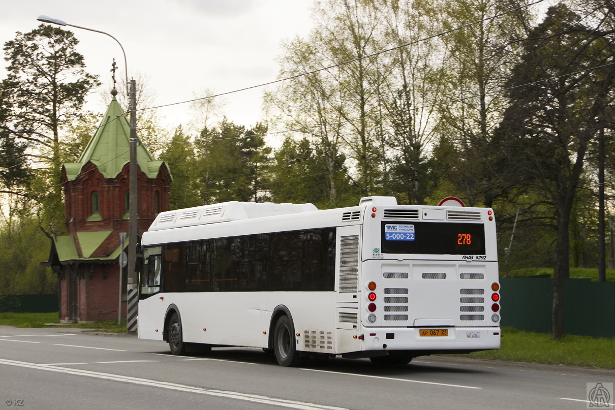 Санкт-Петербург, ЛиАЗ-5292.67 (CNG) № 4465