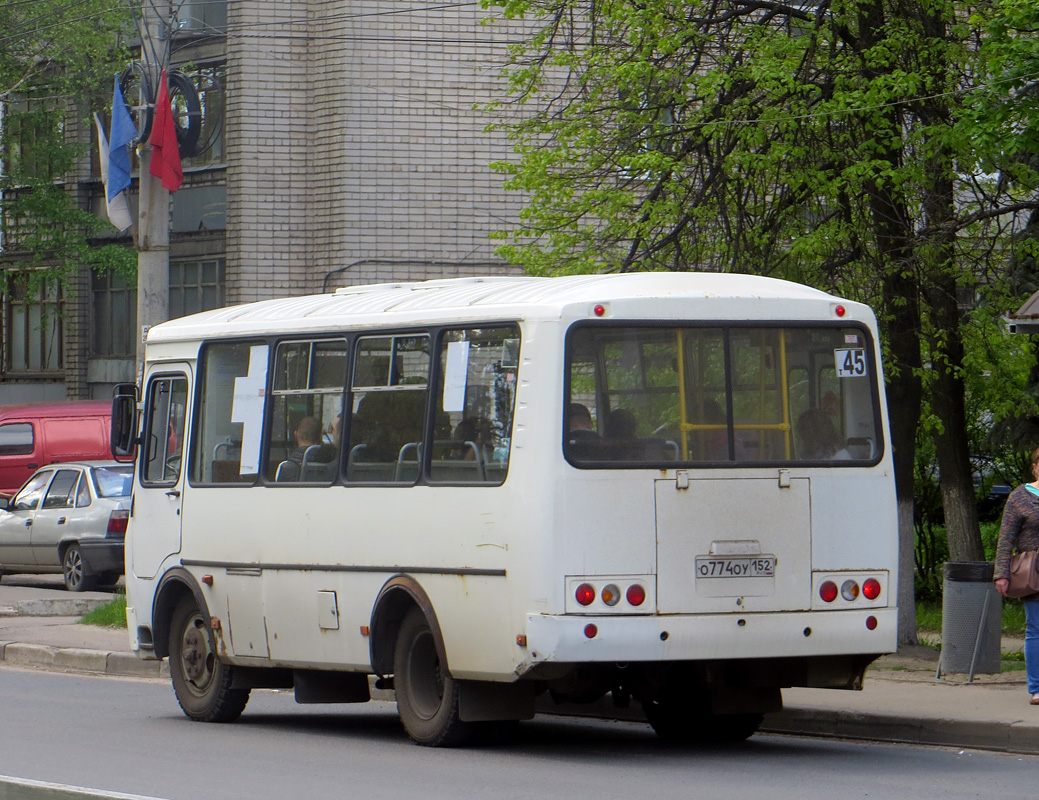 Нижегородская область, ПАЗ-32054 № О 774 ОУ 152