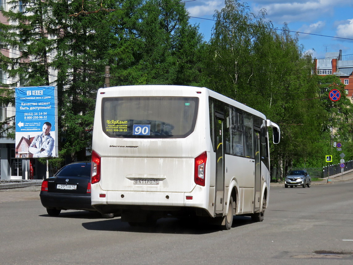 Кировская область, ПАЗ-320405-04 "Vector Next" № В 411 РО 43