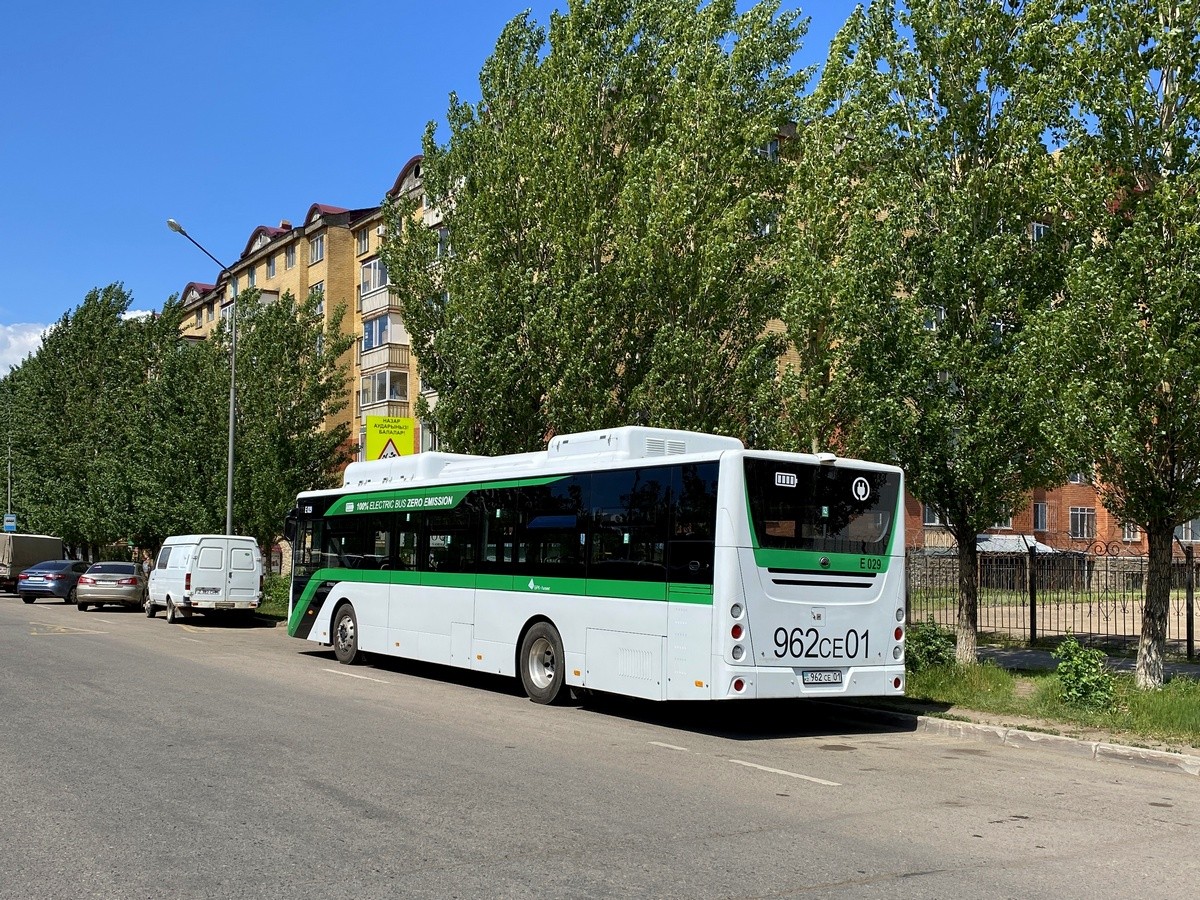 Астана, Yutong E12 (ZK6128BEVG) (СарыаркаАвтоПром) № E029