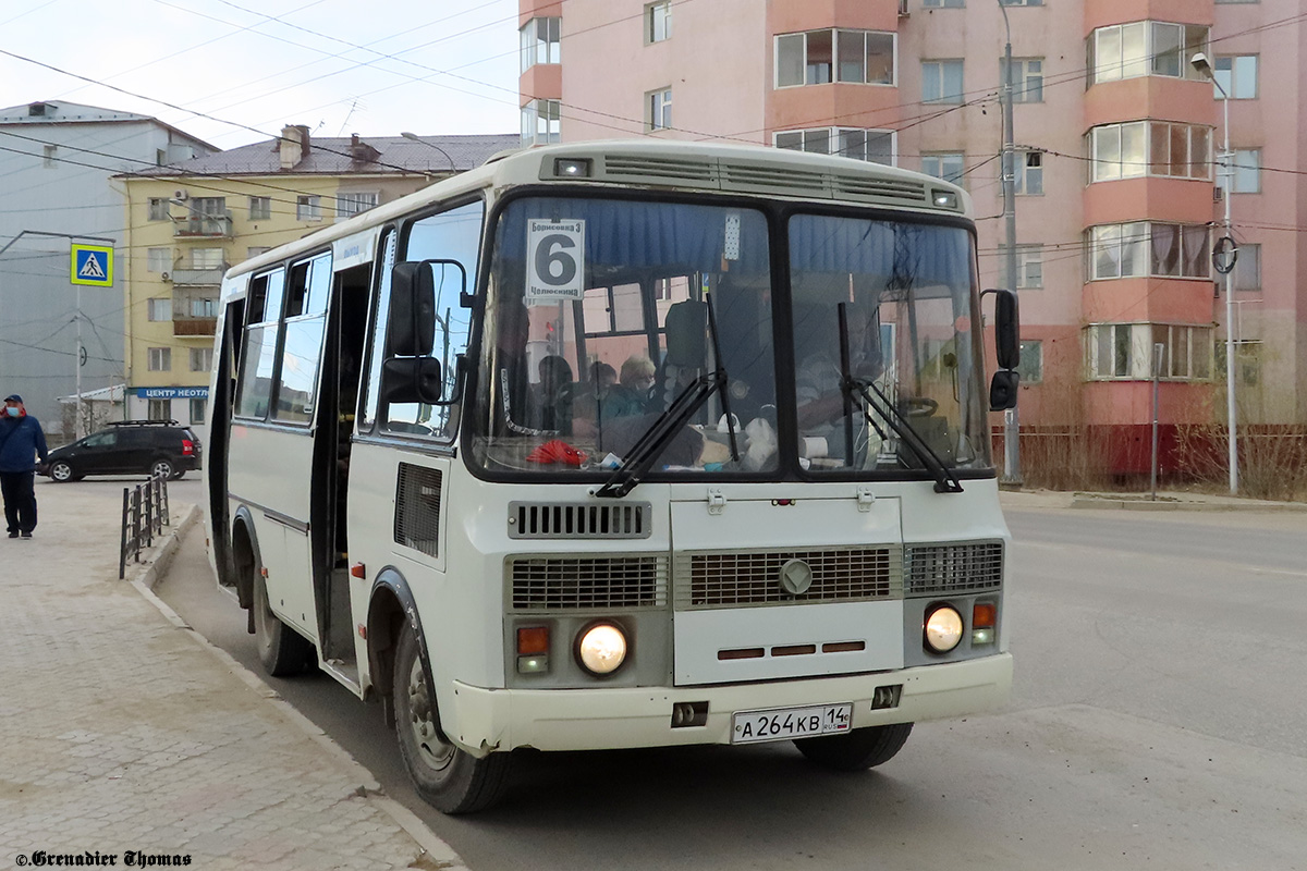 Sacha (Jakucja), PAZ-32053 Nr А 264 КВ 14