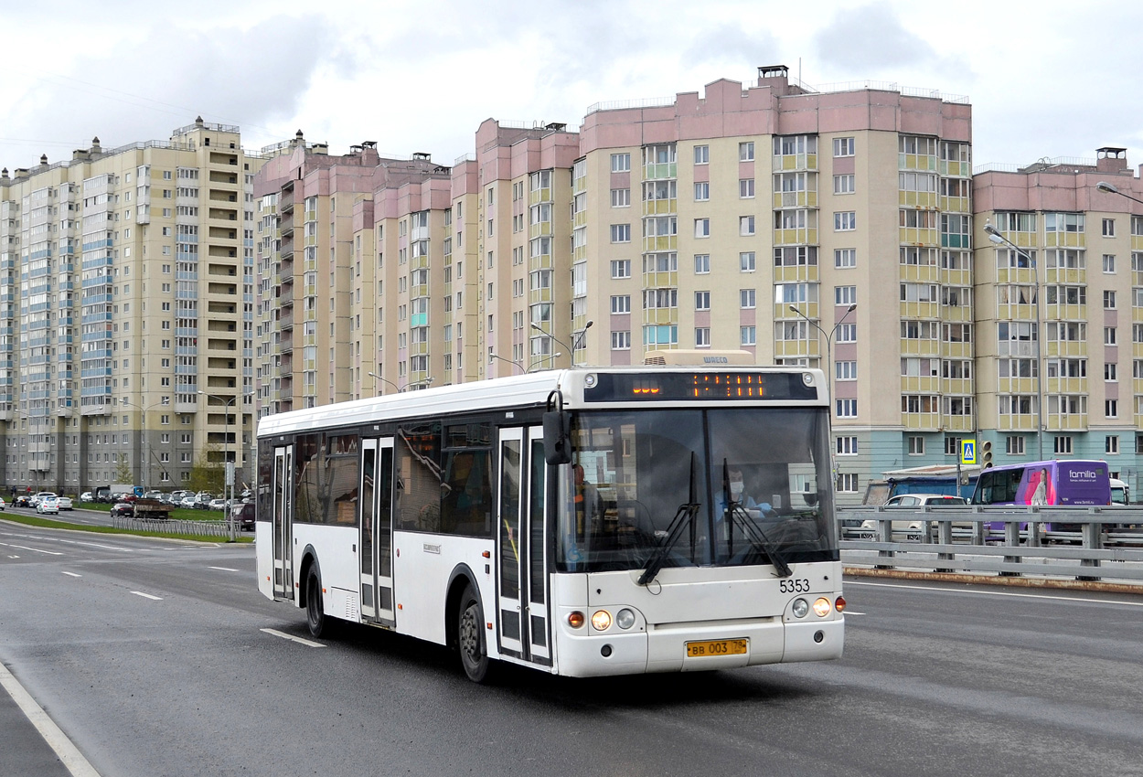 Санкт-Петербург, ЛиАЗ-5292.20 № 5353