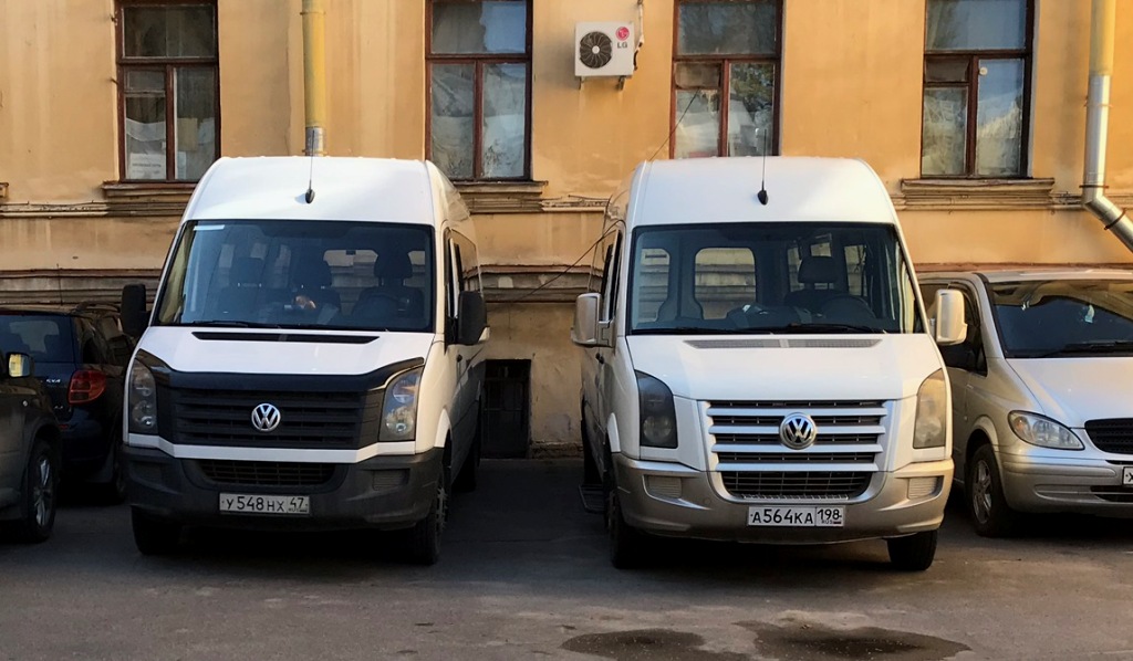 Санкт-Петербург, Брабиль-2255 (Volkswagen Crafter) № У 548 НХ 47; Санкт-Петербург, Луидор-22370C (Volkswagen Crafter) № А 564 КА 198