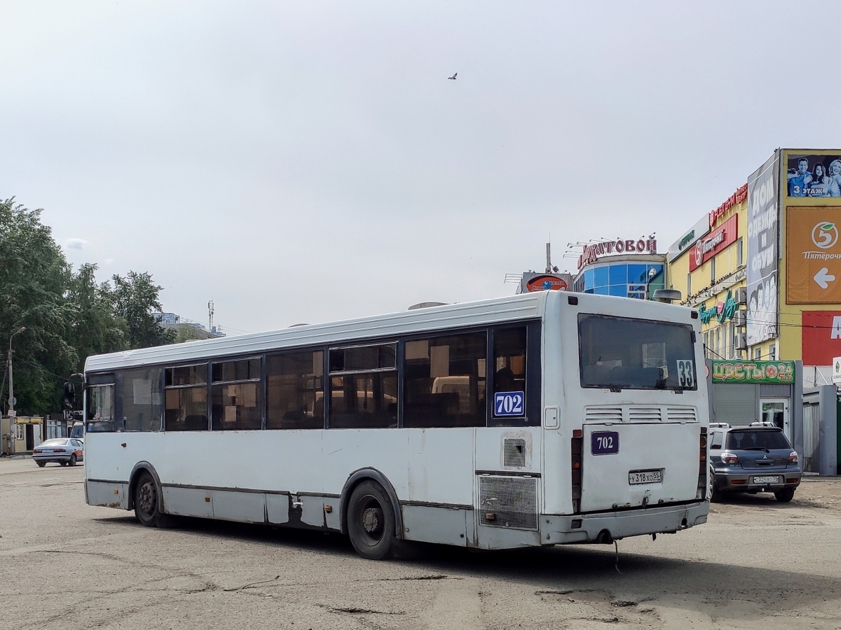 Omsk region, LiAZ-5293.00 # 702; Omsk region — Bus stops