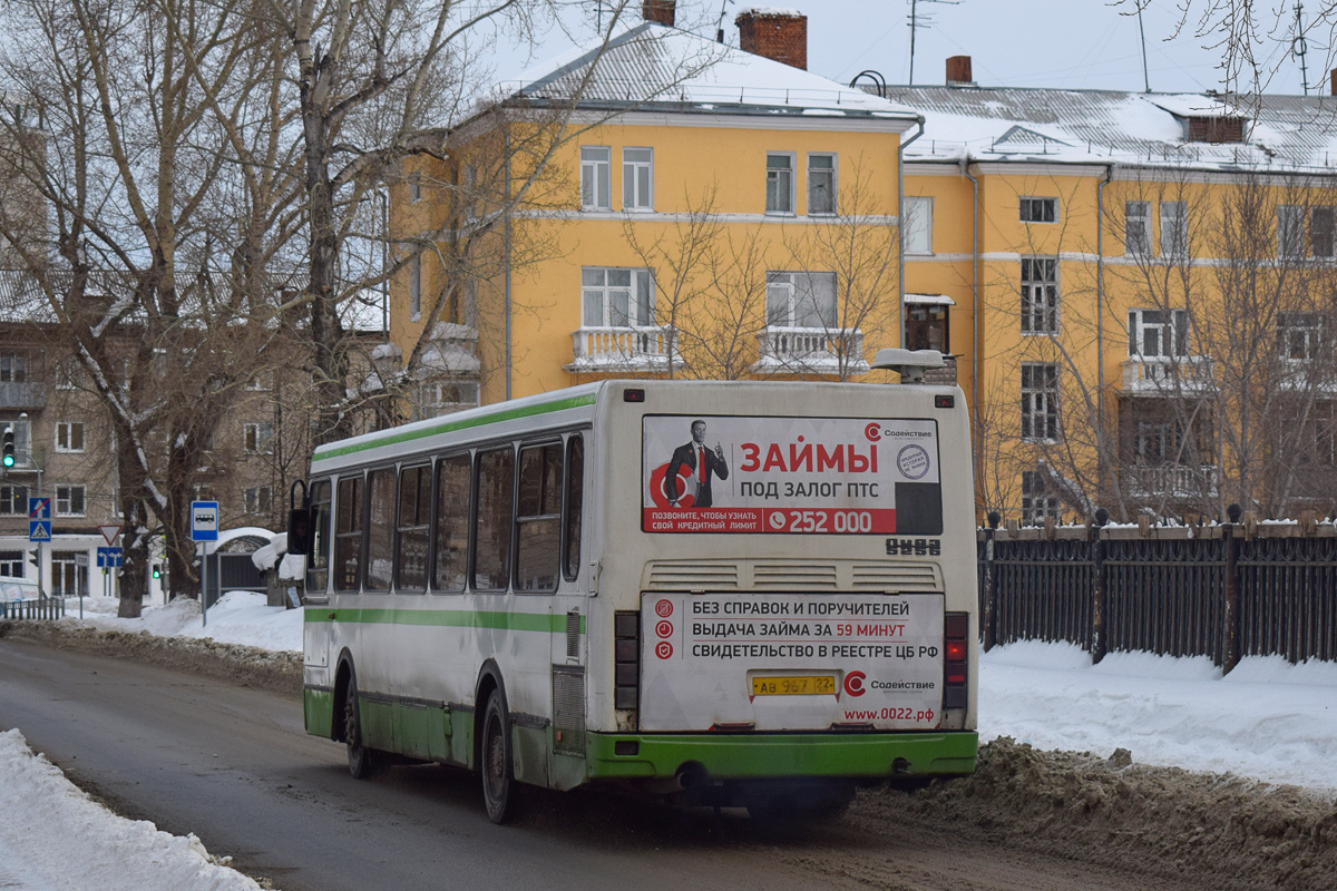 Алтайский край, ЛиАЗ-5256.45 № АВ 967 22