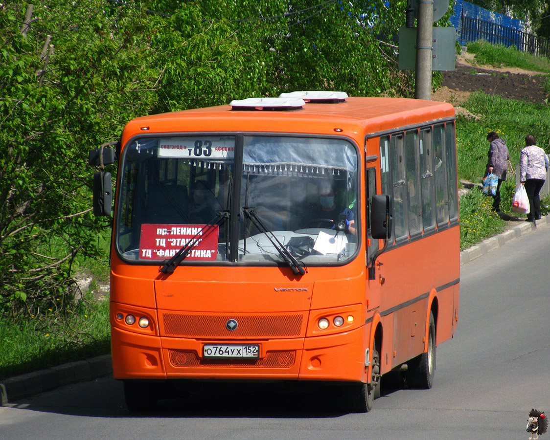 Nizhegorodskaya region, PAZ-320414-05 "Vektor" č. О 764 УХ 152