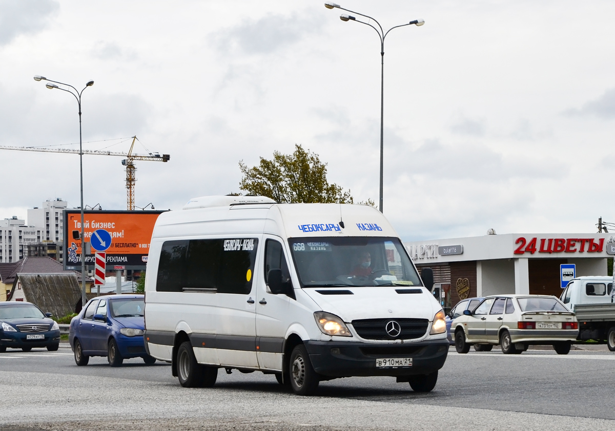 Чувашия, Mercedes-Benz Sprinter W906 515CDI № В 910 МА 21