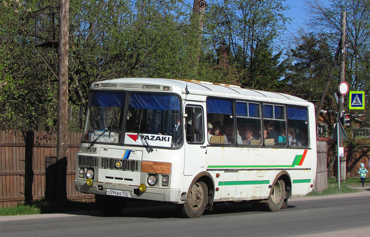 Нижегородская область, ПАЗ-32053 № О 594 ВА 152