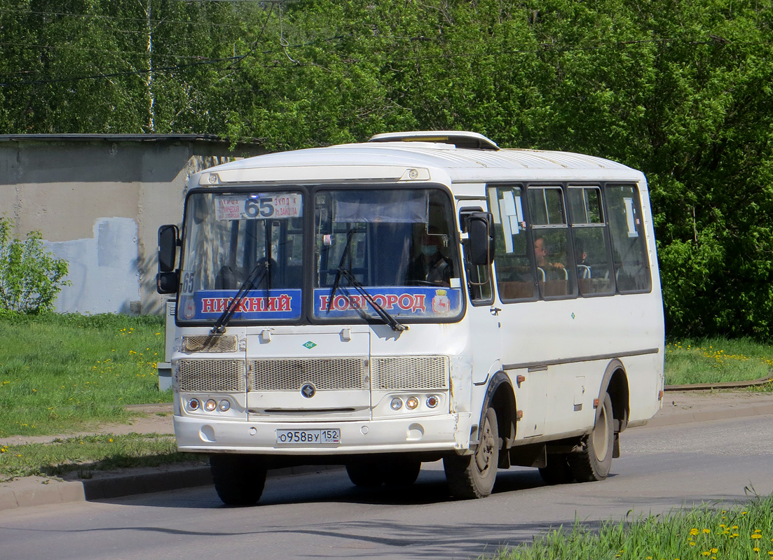 Нижегородская область, ПАЗ-32054 № О 958 ВУ 152