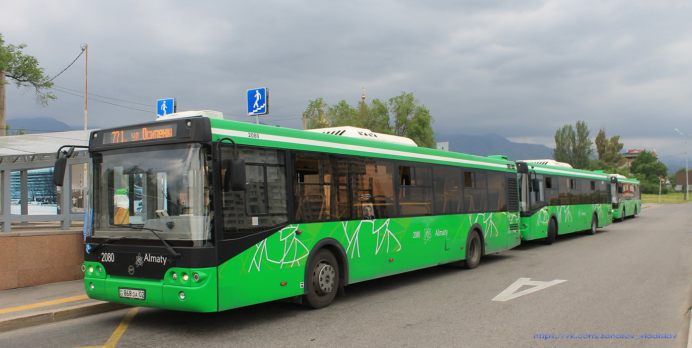 Almaty, LiAZ-5292.60 č. 2080