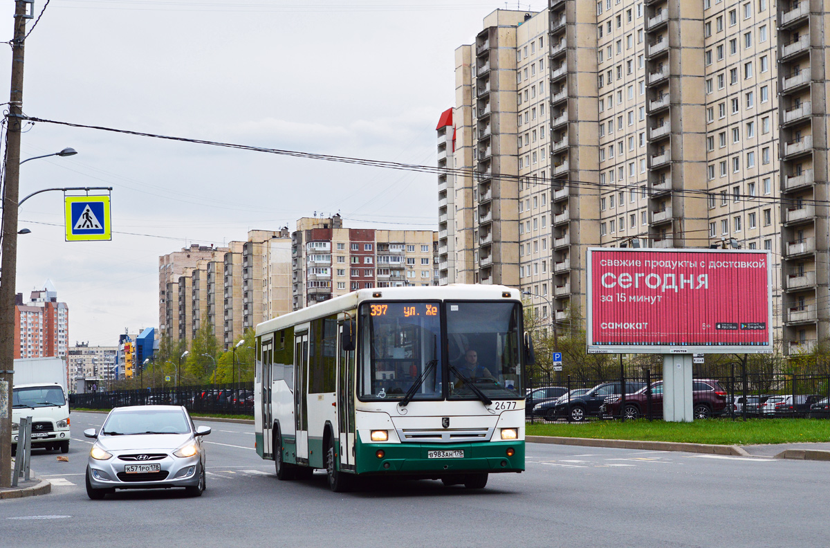 Sankt Petersburg, NefAZ-5299-30-32 Nr 2677