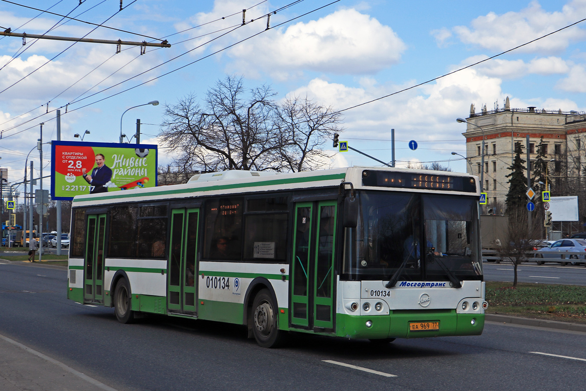 Москва, ЛиАЗ-5292.21 № 010134