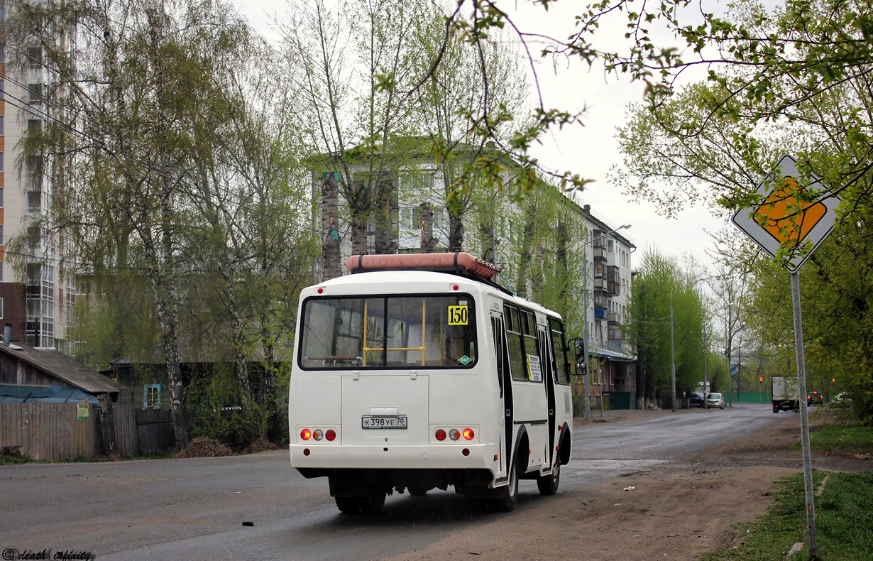 Томская область, ПАЗ-32054 № К 398 УЕ 70