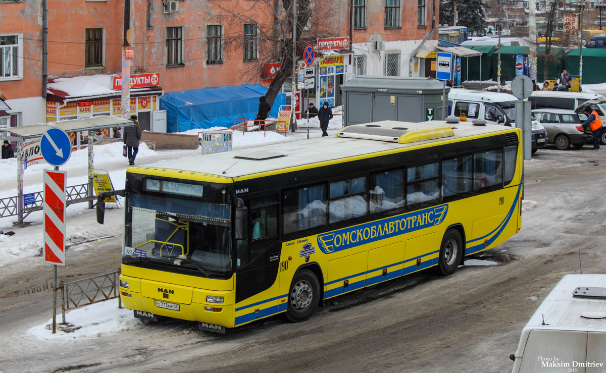 Омская область, MAN A72 Lion's Classic SÜ313 № 190