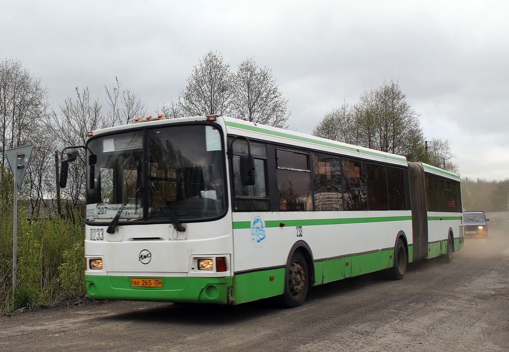 Vologda region, LiAZ-6212.00 № 0233