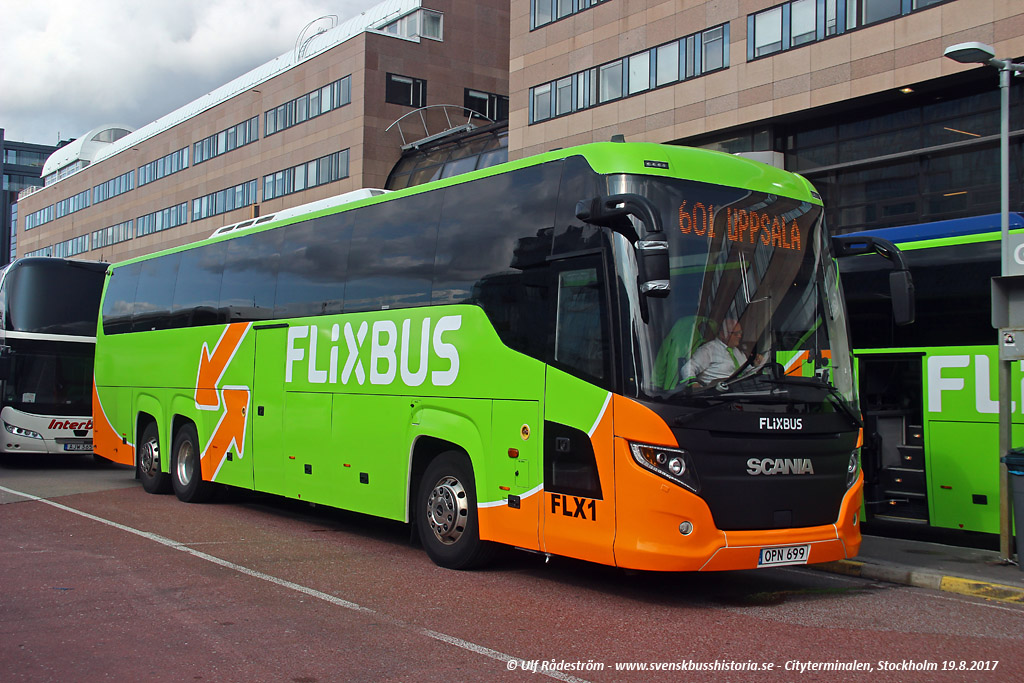 Швеция, Scania Touring HD 13.7 № FLX1