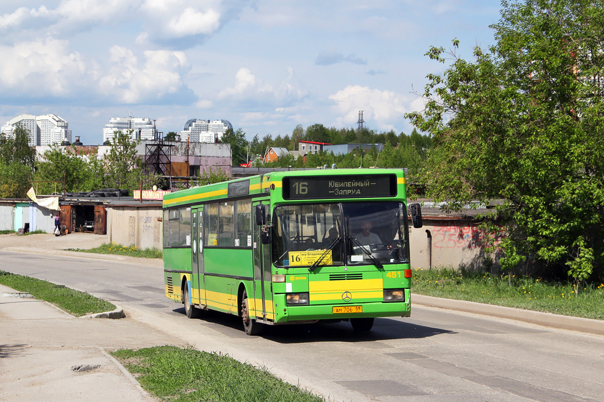 Пермский край, Mercedes-Benz O405 № АМ 706 59