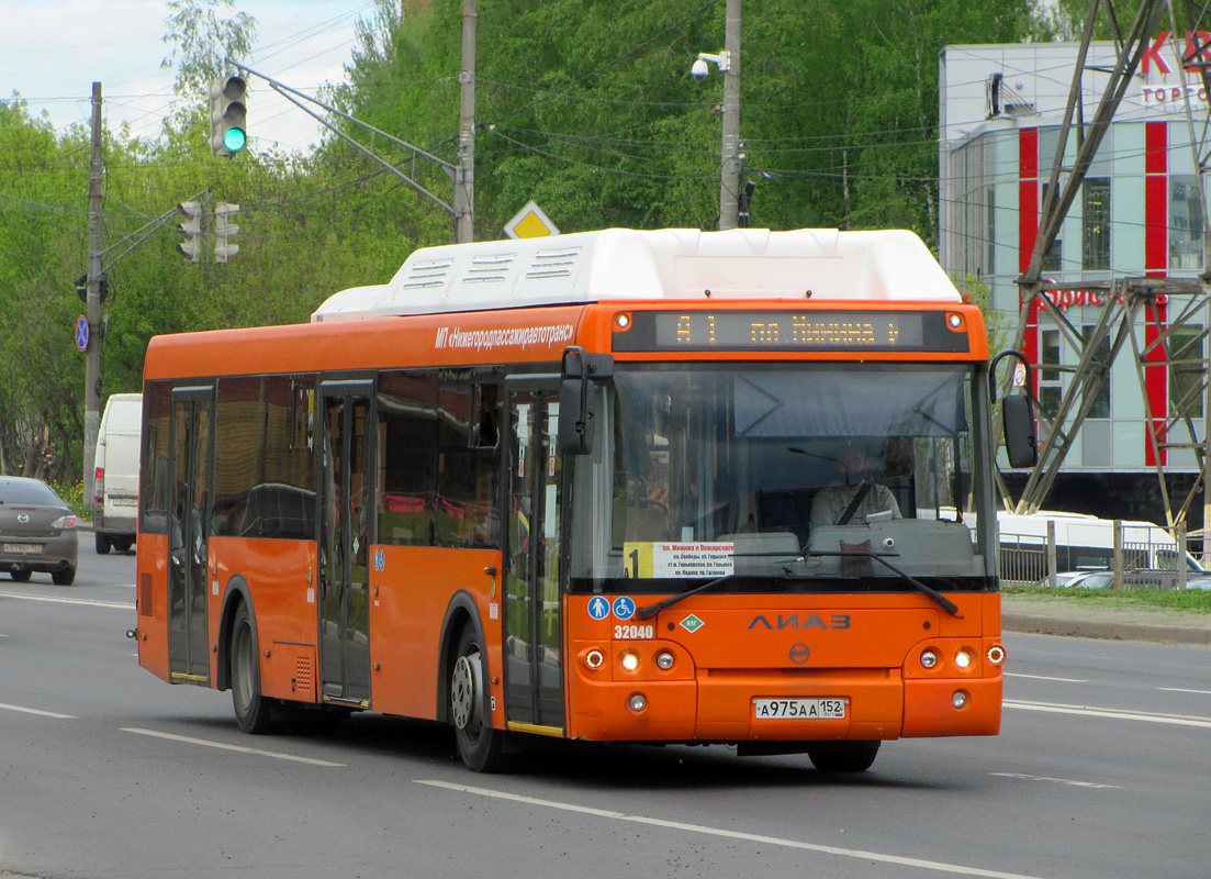 Нижегородская область, ЛиАЗ-5292.67 (CNG) № 32040