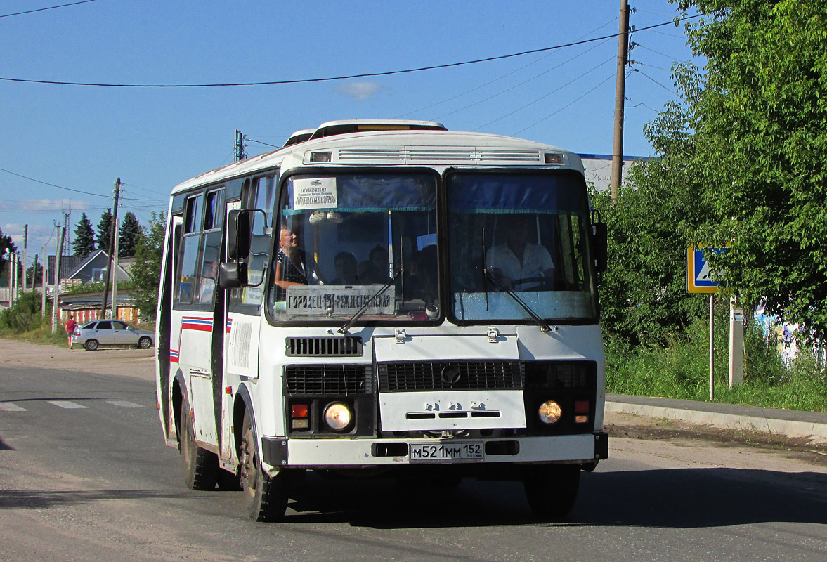 Нижегородская область, ПАЗ-32054 № М 521 ММ 152