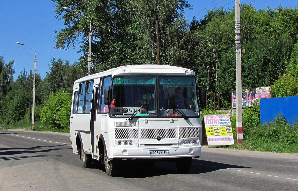 Нижегородская область, ПАЗ-32053 № Н 193 ХУ 152