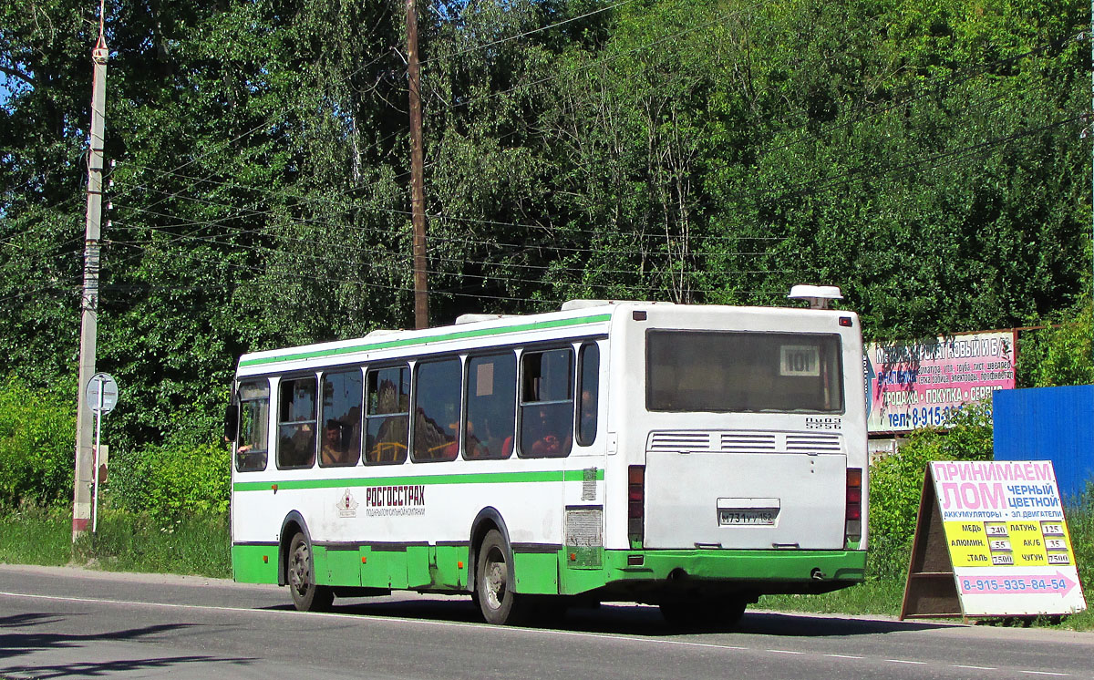 Нижегородская область, ЛиАЗ-5256.46 № М 731 УУ 152