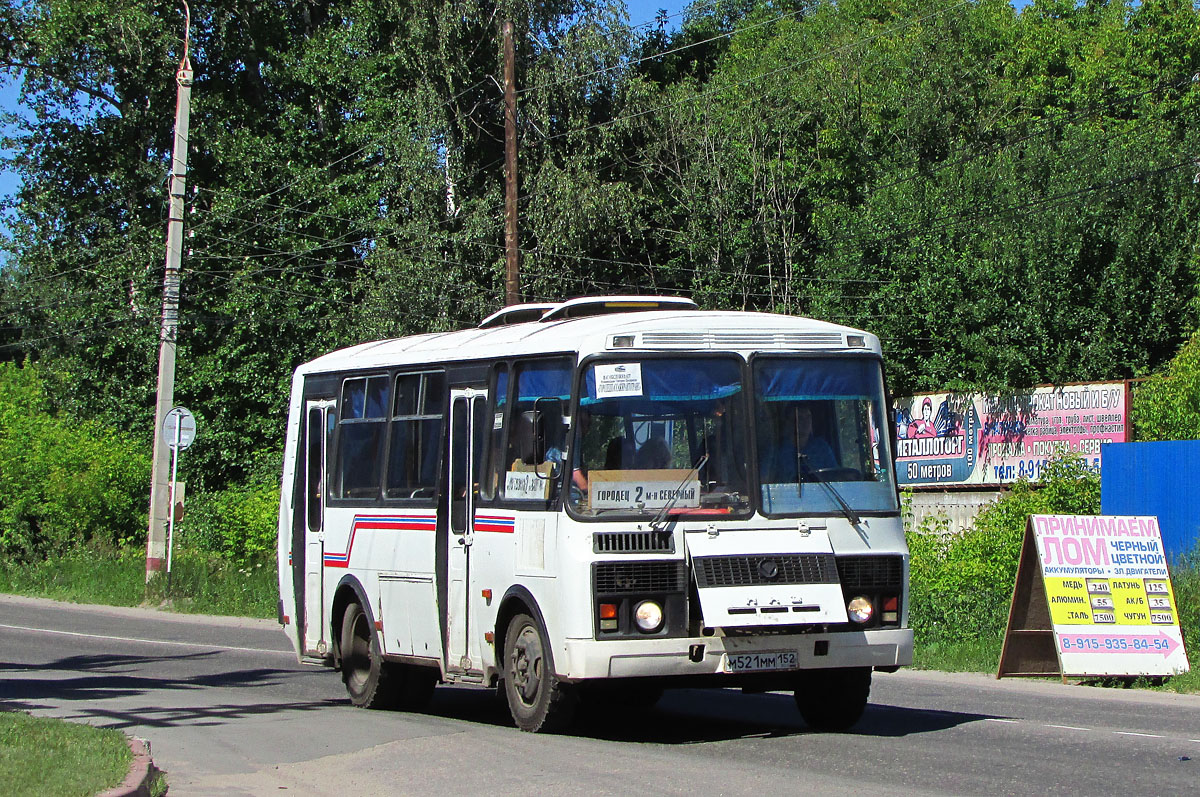 Нижегородская область, ПАЗ-32054 № М 521 ММ 152 — Фото — Автобусный  транспорт