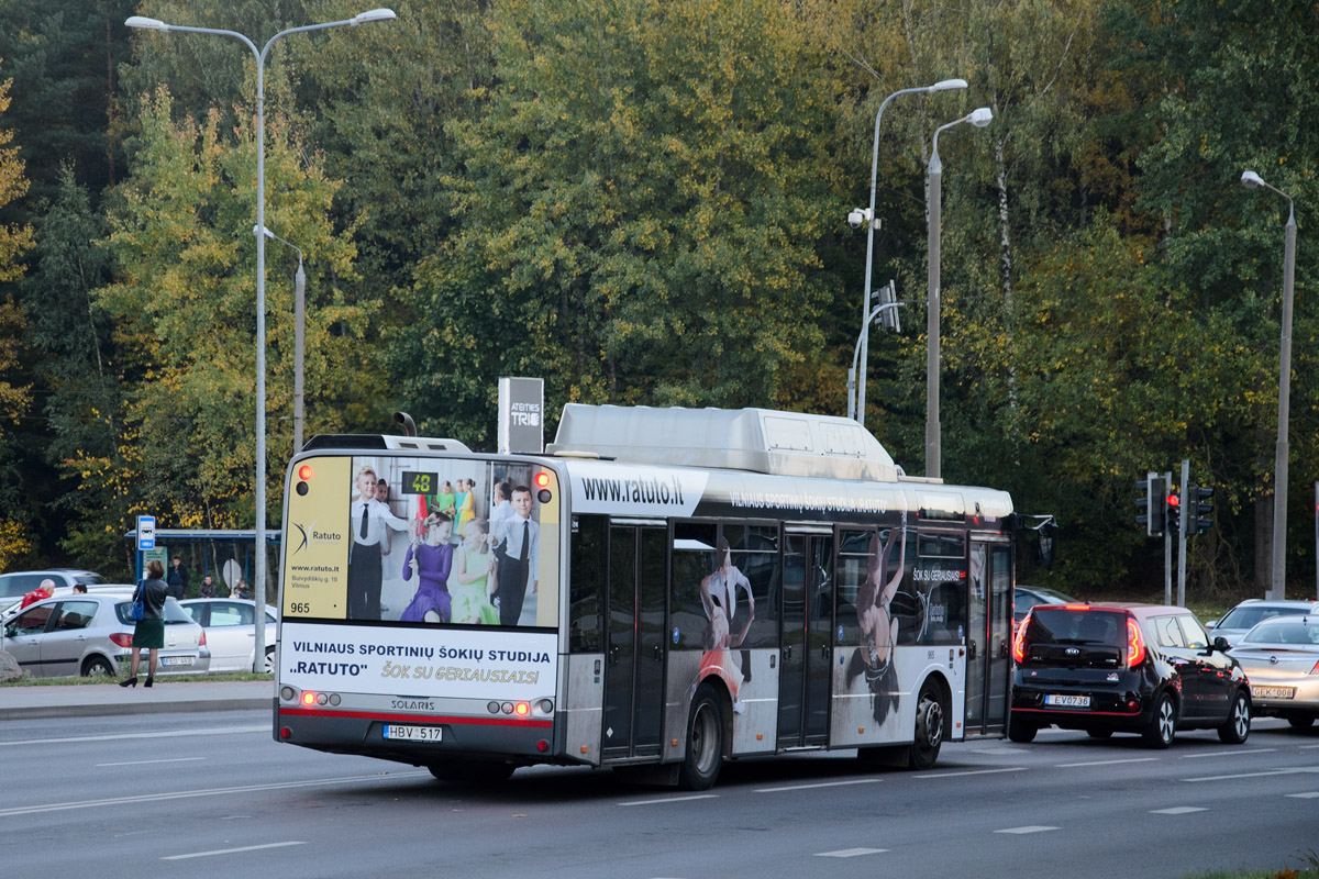 Литва, Solaris Urbino III 12 CNG № 965