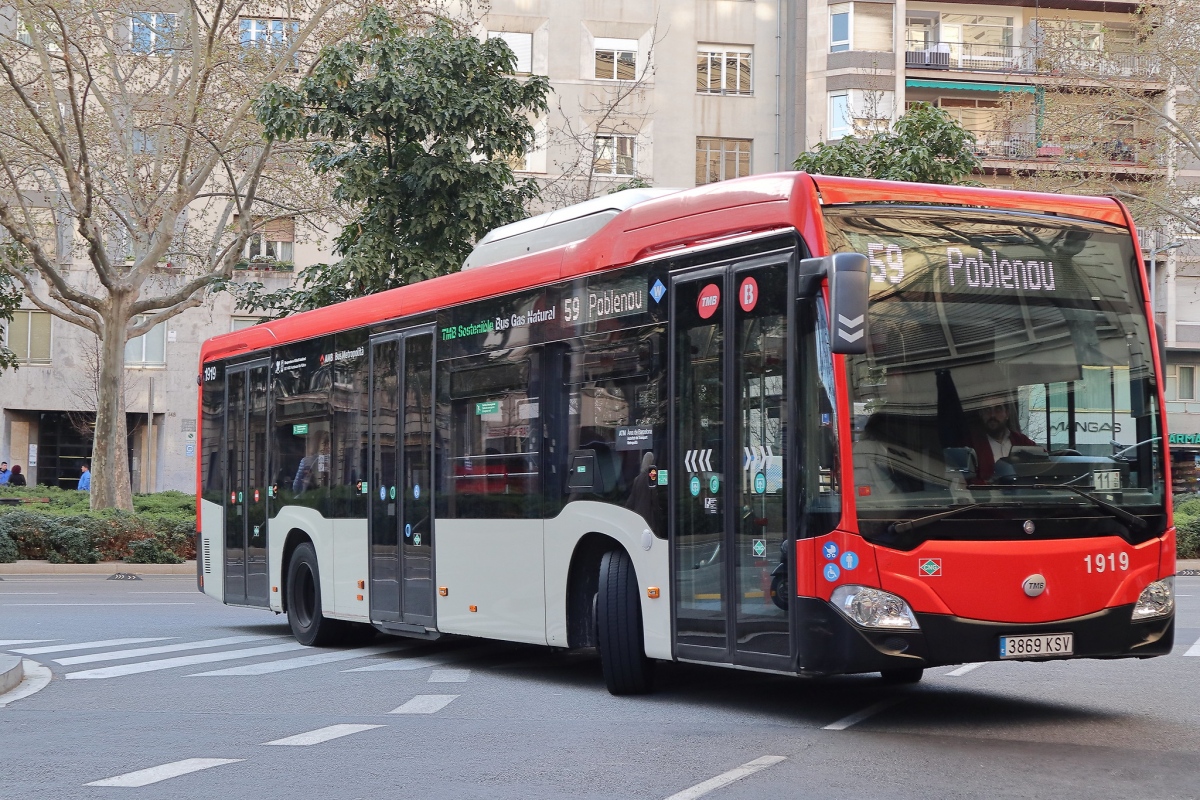 Испания, Mercedes-Benz Citaro C2 NGT № 1919