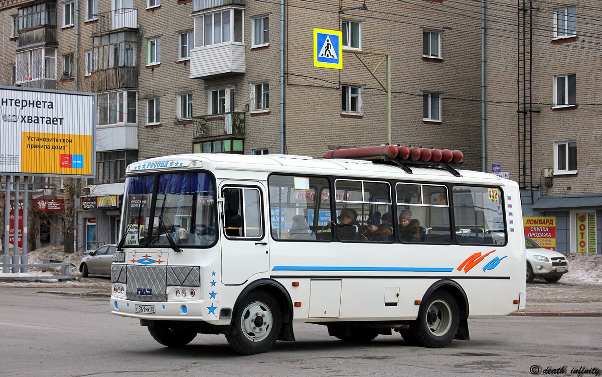 Томская область, ПАЗ-32054 № С 361 МК 70