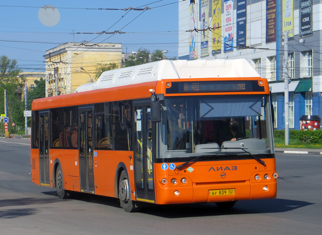 Nizhegorodskaya region, LiAZ-5292.67 (CNG) č. 22590