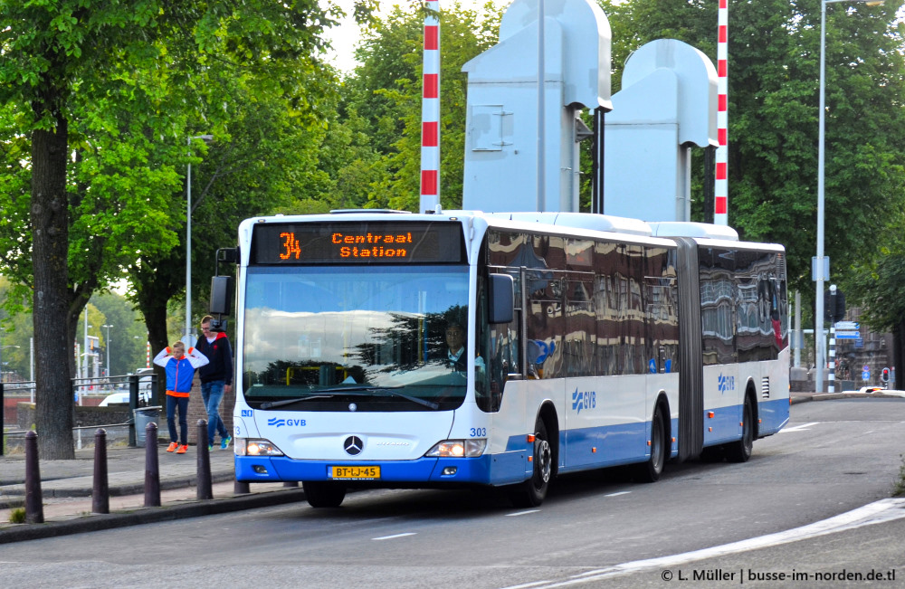 Нидерланды, Mercedes-Benz O530G Citaro facelift G № 303