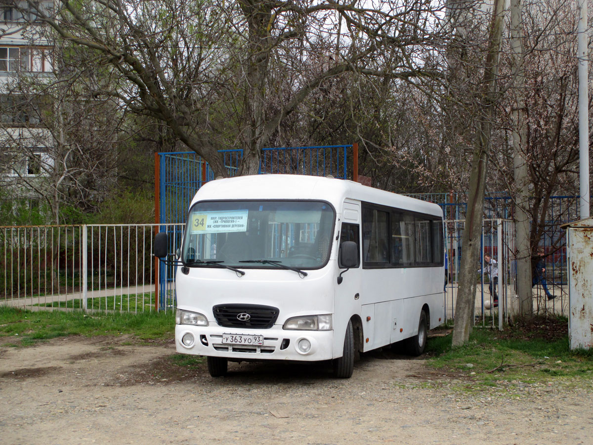 Краснодарский край, Hyundai County LWB C09 (ТагАЗ) № У 363 УО 93